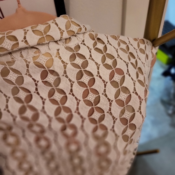 Tracy Reese for Anthropologie Amanda Lace Top Wide Leg Belted Jumpsuit - Picture 5 of 6